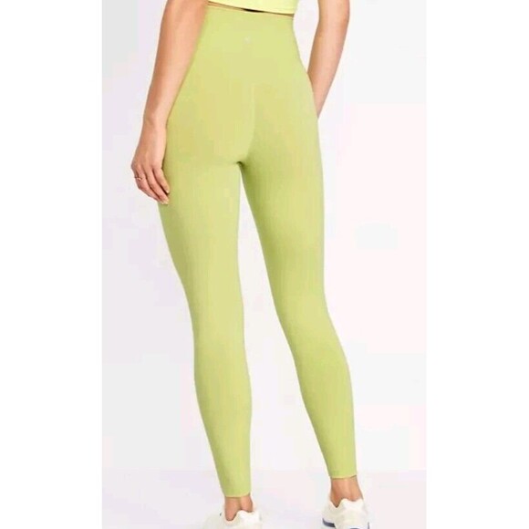 NWT Women's Old Navy Extra High Waisted PowerChill 7/8 Leggings Size XS Citrine - Picture 2 of 10